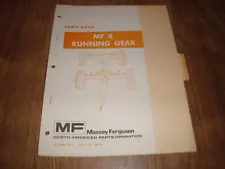 Massey Ferguson MF 8 Running Gear Parts Book No. 651 188 M94