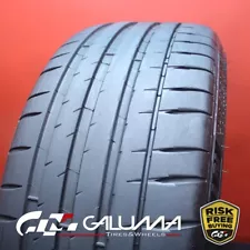 1 (One) Tire LikeNEW Michelin Pilot Sport 4S 245/35ZR20 245/35/20 2453520 #81607 (For: 2016 Ferrari 488 GTB)