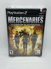 Mercenaries: Playground of Destruction PS2 Playstation 2 Sealed!! Rare!! READ!!