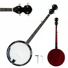 5 String Banjo w/ Closed Back 24 Brackets Head & Maple Neck