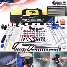 PDR 118Pcs Paintless Dent Removal Rods Stainless Steel Tool Kit Dent Repair kit