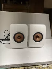 KEF LS50 Wireless - Mineral White - Good Condition. See Description