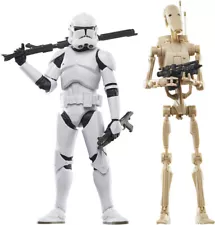 Hasbro Collectibles - Star Wars: The Clone Wars - Black Series - Clone Trooper &