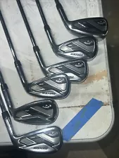 Callaway Mavrik Pro Irons 5-PW- Used- Project X Shaft