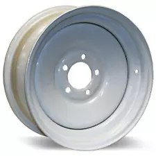 American Tire Solid Trailer Wheel 8x3.75 5+4.5 4.80-8 5.70-8 White