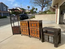 Authentic antique Korean cabinets brought from Korea in good condition