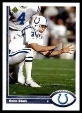 1991 Upper Deck Rohn Stark Indianapolis Colts #197