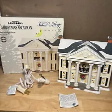 Dept 56 National Lampoons Christmas Vacation Boss Shirley's House Platinum Key