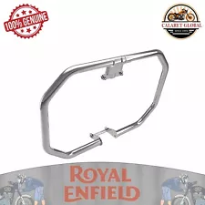 FIT FOR ROYAL ENFIELD CLASSIC 350/500 UCE/BULLET 350 SILVER OCTAGON ENGINE GUARD (For: More than one vehicle)