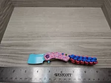 Kansept Knives Dessert Warrior Mini Korvid - 154CM / Pink & Blue Donut Theme