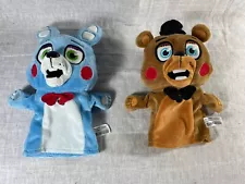 Five Nights at Freddy's Toy Bonnie + Fazbear Plushies Hand Puppet 8" FNAF Funko