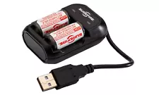 SUREFIRE 123A Rechargeable Batteries Includes Charger SFLFP123-KIT