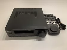 Working SONY EV-A50 Video8 8mm VCR Editing Player Cassette Recorder