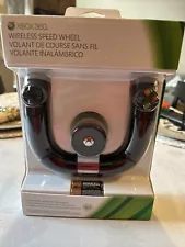 Xbox 360 Wireless Speed Steering Wheel Racing Controller Microsoft Sealed New