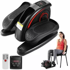 Under Desk Elliptical Machine, Electric Seated Pedal Exerciser w/LCD&Remote SALE