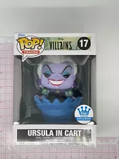 Funko Pop! Disney Villains #17 Ursula In Cart Funko Exclusive H04