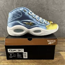 Reebok Question Mid X Panini Collection Allen Iverson Sz 10 Mens Basketball Shoe