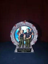 Pre-Owned, Stargate SG-1, Whole SG-1 Team Figurines w/Stargate in Background