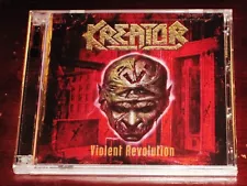 Kreator: Violent Revolution + Live 2 CD Set 2022 Bonus Nuclear Blast USA NEW