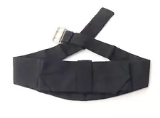 Pre-Tied Black Cravat / Neck Tie for Gentlemen - Civil War Reenactment