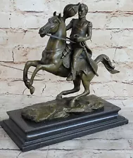 Art Deco Civil War Memorabilia Hot Cast Bronze Masterpiece Statue Figurine Sale