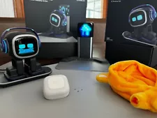 EMO PET DESKTOP ROBOT. LIVING AI. LOVED AND GENTLY USED BY A COUPLE OF BOOMERS