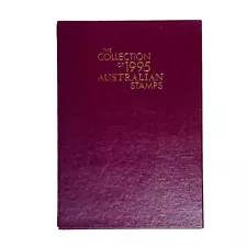 Australia Post : The Collection of 1995 Australian Stamps Album Unused Condition