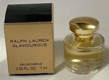 Ralph Lauren Glamourous Eau de Parfum 0.25 oz / 7 ml Perfume Miniature Mini