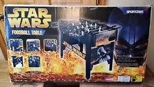 New NOS 2005 Sportcraft Star Wars Themed Foosball Table Game