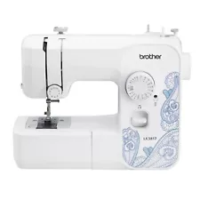 Brother LX3817 17-Stitch Portable Full-Size Sewing Machine, White - BRAND NEW