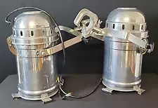 JMN PAR-64A Aluminum Par Can Stage Lighting Lights 16" Can w/ Clamps- Lot of 2