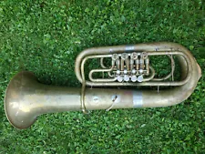 Nice used F- tuba with 4 rotary valves. "AMATI Kraslice"