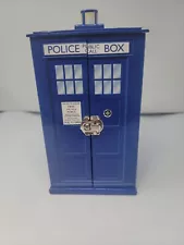 Doctor Who Tardis Jewelry Box w/6 Drawers, Ring Hanger, Mirror, Heavy Cardboard