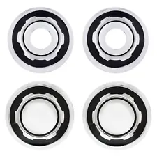 (Set/4) Dog Dish Hubcaps for 4X4 1978-1984 Ford F-250 / F-350 Pickup Truck 4WD (For: 1978 Ford F-250)