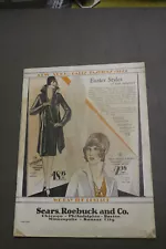 Original 1929 Easter Sales Catalog for Sears, Roebuck &Co Chicago, Philadelphia