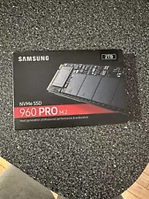 Samsung 960 PRO 2 TB,Internal, NVMe M.2 (MZ-V6P2T0BW) Solid State Drive