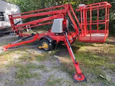 Towable Articulating Boom Lift Electrical Hydraulic, new.