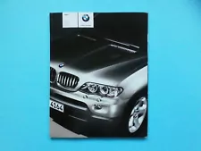 Brochure / catalogue / brochure - BMW X5 E53 - 3.0i, 4.4i, 4.8is and 3.0d - 2/2004