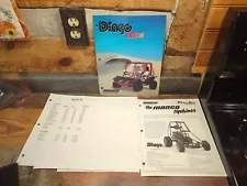 Vintage Manco Dingo Deuce Go Kart Sand rail Buggy Sales Brochure