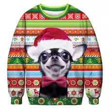 Christmas Sweaters Funny Graphic Holiday Unisex Tops Pullover - Various Designs