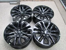 20" FORD F150 FACTORY FX4 BLACK WHEELS RIMS TAKE OFFS 2024