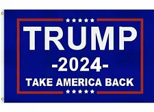 Trump 2024 Take America Back 3x5 ft flag MAGA SAVE AMERICA