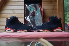 2010 Nike Air Jordan 6 Retro "Infrared Pack" Size 11 (4689) 384664-003