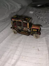 VINTAGE 1930’S MARX WIND UP TIN TOY - OLD JALOPY CAR