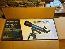 Meade Instruments INFINITY 102 Refractor Telescope BREND NEW