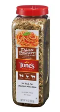 TONES Italian Spaghetti Seasoning Blend 14 oz - Free Shipping