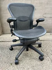 Herman Miller Classic Aeron Chair Size B Medium Adjustable