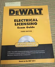 DEWALT Electrical Licensing Electrician's Exam Guide, for NEC 2011 3rd Ed Book