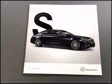 2015 Mercedes Benz S-Class 36-page Car Sales Brochure - S550 S600 S63 S65 AMG