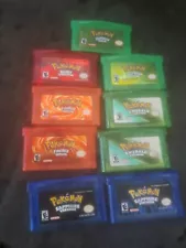 New Listing9 Pokemon Gameboy Advanced Games All In Good Condition